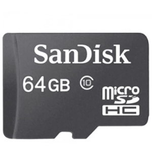 SanDisk MicroSD CLASS 10 120MBPS 64GB