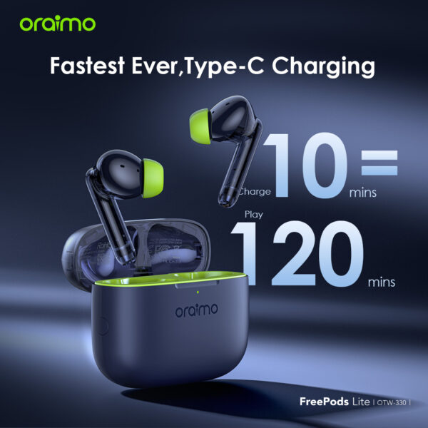 oraimo FreePods Lite ENC True Wireless Earbuds