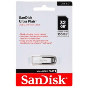 SanDisk 32GB Ultra Flair USB 3.0 Flash Drive